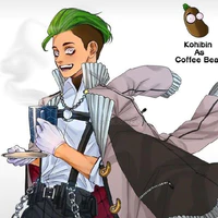 làm ly cà phê ko/coffeebean/"kohibin"