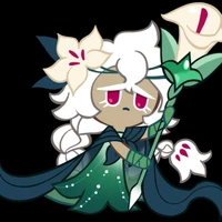 White lily cookie