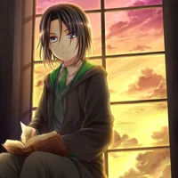 Severus Snape/Zelda (young)