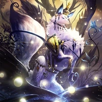 Tiểu Ly - Cửu Vĩ Hồ - Dạng thú