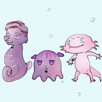 Ran,Rindou,Sanzu (bộ 3 sinh vật biển)