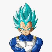 vegeta super sayain blue