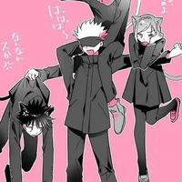 gojo + megumi + nobara