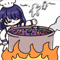 Raiden Ei can’t cook(omega lặn)