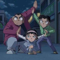 Đội thám tử nhí (-Conan, Haibara )