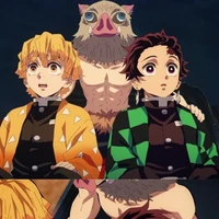 Tanjiro, Zenitsu   Inosuke