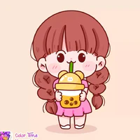 Bà tác giả cute phô mai que