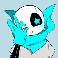 Blue sans
