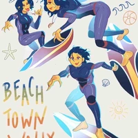 Beach Town Wally