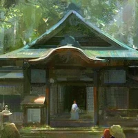 người ở đền thờ