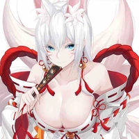 Kitsune shiro/bạch hồ ly