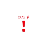 Lưu ý