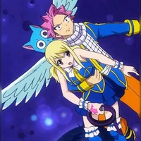 Happy,Natsu,Lucy