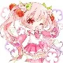 chibi hoa anh đào - đào đào