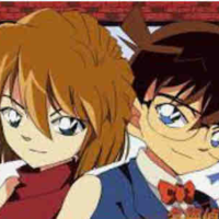 haibara + conan