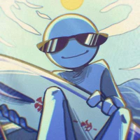 Blue