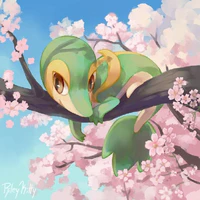 Tsuraja(Snivy)-Satoshi