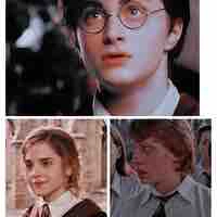 Harry, Ron, Mione