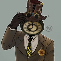 Guardian Clock man/Ethelbert