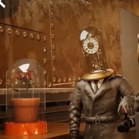 Torsion Pendulum Clock man/Caradoc