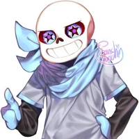 blue sans