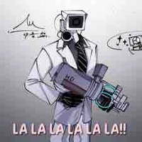 Scientist cameraman