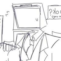 big tv man