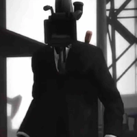 Large cameraman / raven