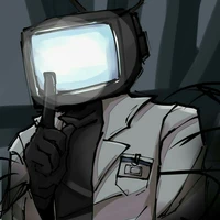 Scientist TV Man (V-497)