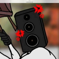 Large speakerman/fred