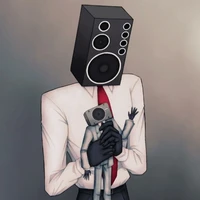 large speaker man / musicman
