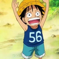 Luffy lúc bé