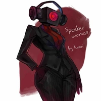 Speaker woman(pink)