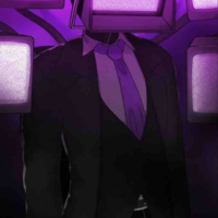 Large tv man