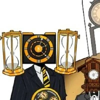 hourglass hammer clock man/ arnold(mạnh)