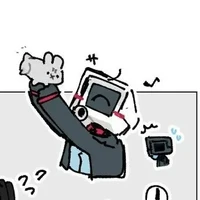 blue suit cameraman/C-003/Asher
