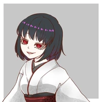 red kimono