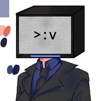 Blue TVwoman
