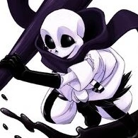 Hollow ink sans