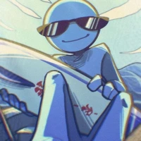Blue