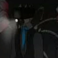 black dark ghost camera man/rark