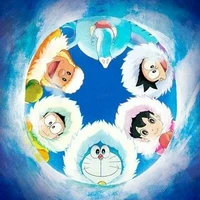nhóm bạn Doraemon