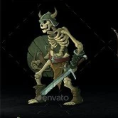 Undead chiến binh kiếm