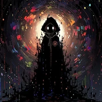 The thing in darkest void