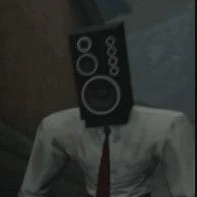 Large speaker man/ Endy