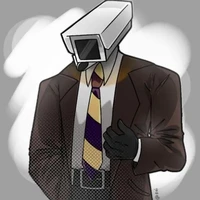 brown cameraman/below