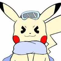 Snowing Pikachu