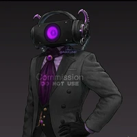 Dark Violet Speakerman - Davis
