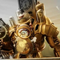 Titan Clock man