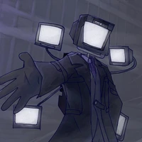 Large Tv man